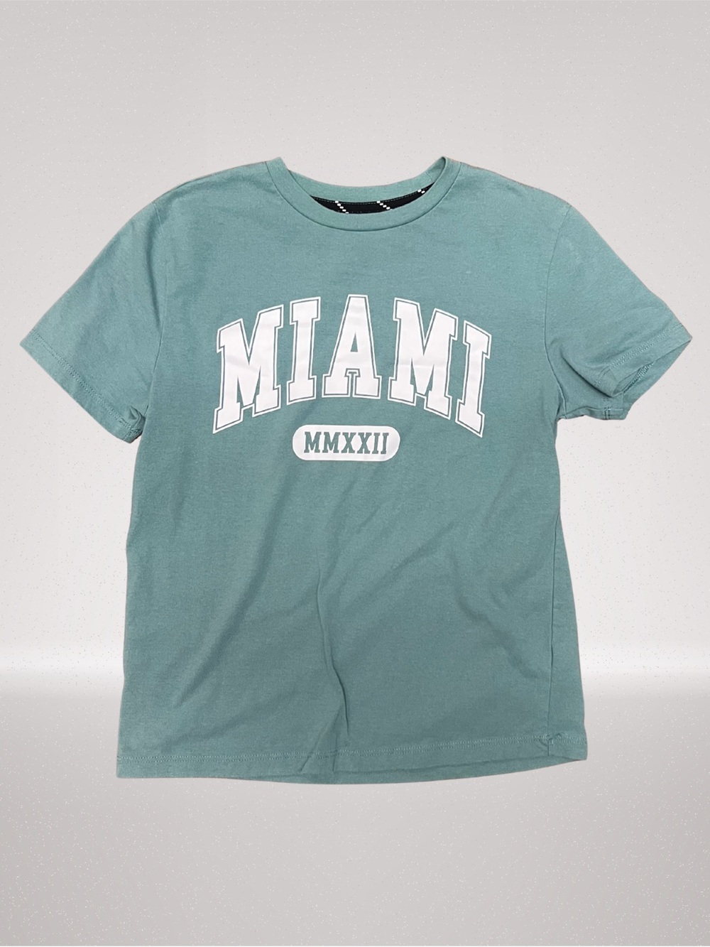 Art Class Unisex Medium 8/10 Miami Graphic T-Shirt Green